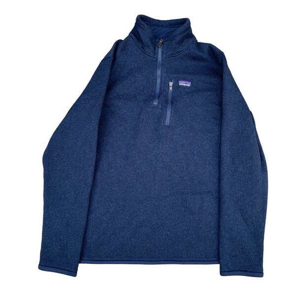 PATAGNOIA Better Sweater 1/4 Zip Jacket Blue - Picture 6 of 6
